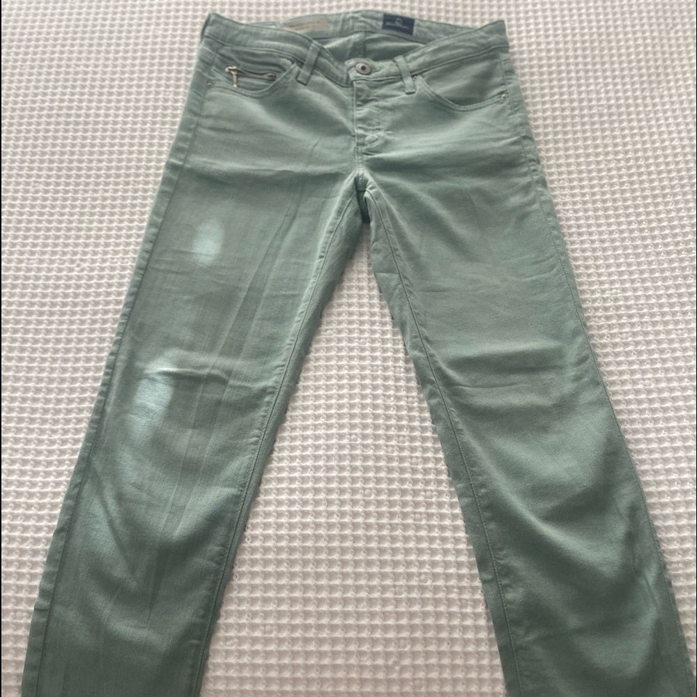 AG Stevie straight leg slim ankle jeans